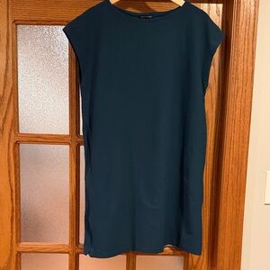 Eileen Fisher Deep Teal Dress